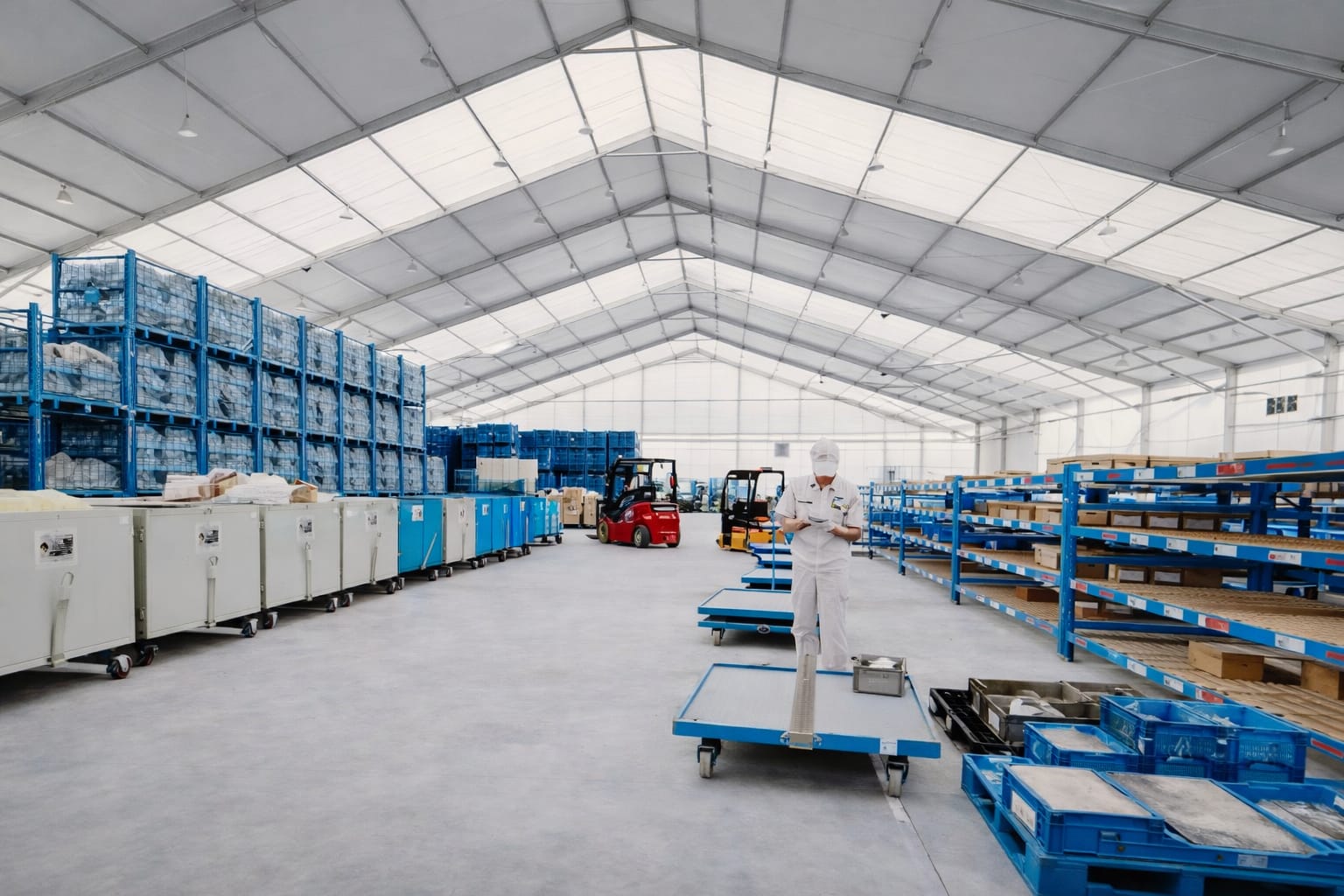 Warehouse Product Name Storage Tents
